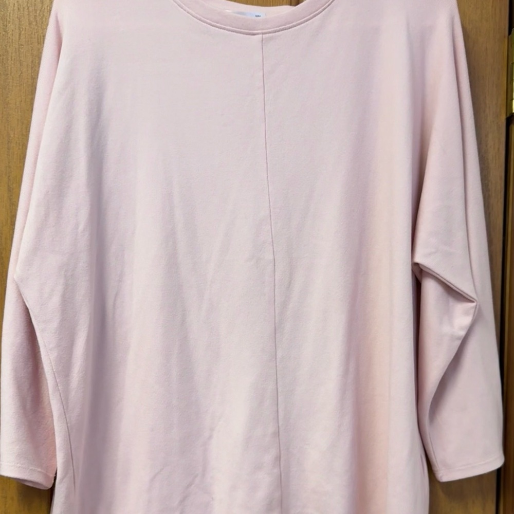 89th & Madison Women’s Blush Pink Long Sleeve Top size Medium